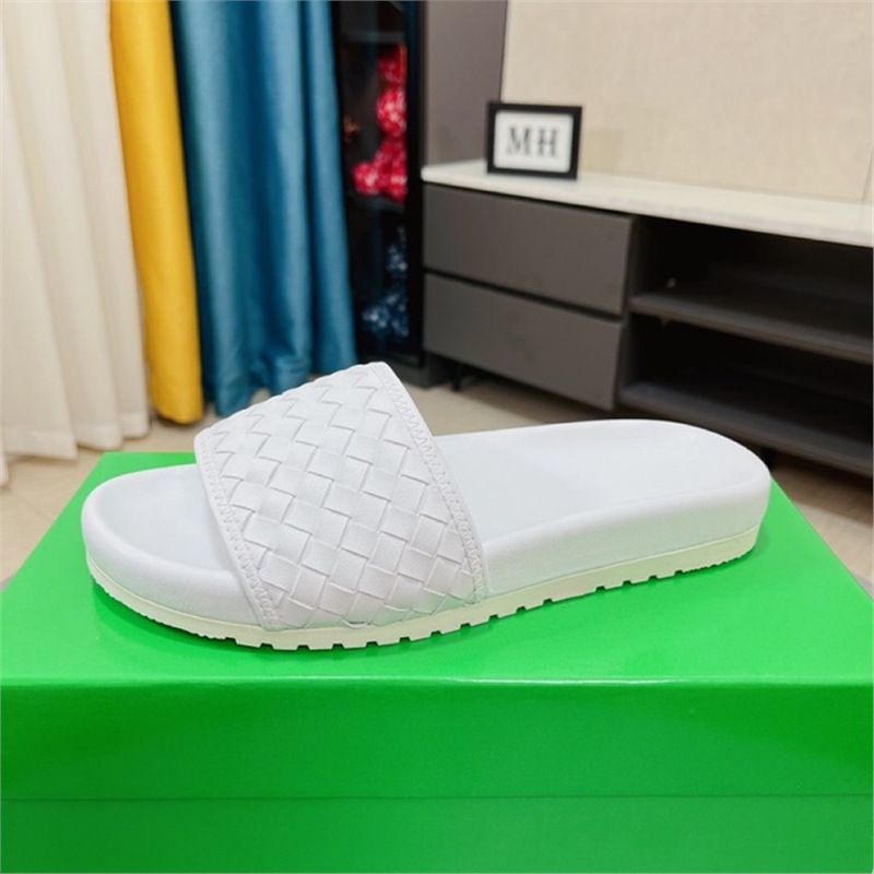 Sandali estivi da uomo, alla moda, in vera pelle intrecciata, antiscivolo, resistenti all'usura, con una sola parola._voghion.com