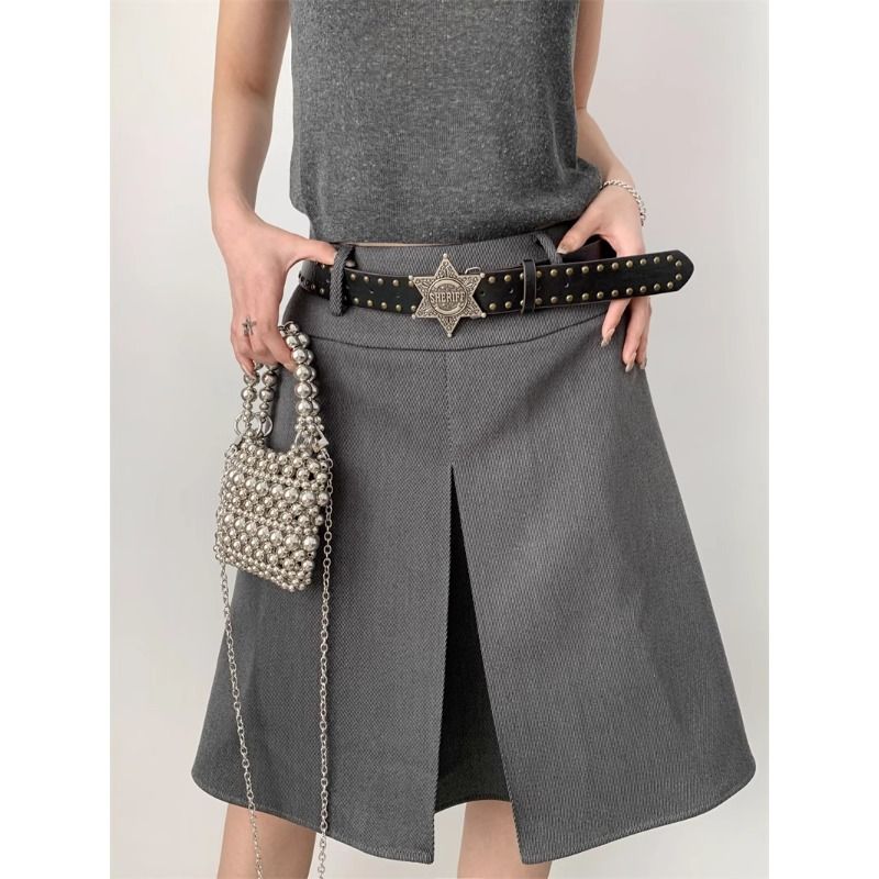 new retro star design belt for women high quality niche rivet accessories fashionable belt trend_voghion.com