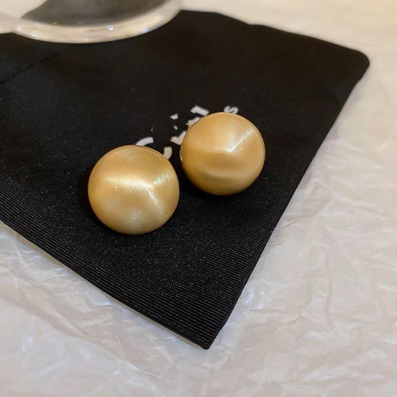 Orecchini circolari multistrato a forma di C per donna con design semplice a nicchia, orecchini eleganti e alla moda, lusso leggero_voghion.com