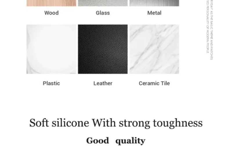 Self-Adhesive Cord Manager - Silicone Cable Organizer | No-Drill Installation | Home/Office Use | EU_voghion.com