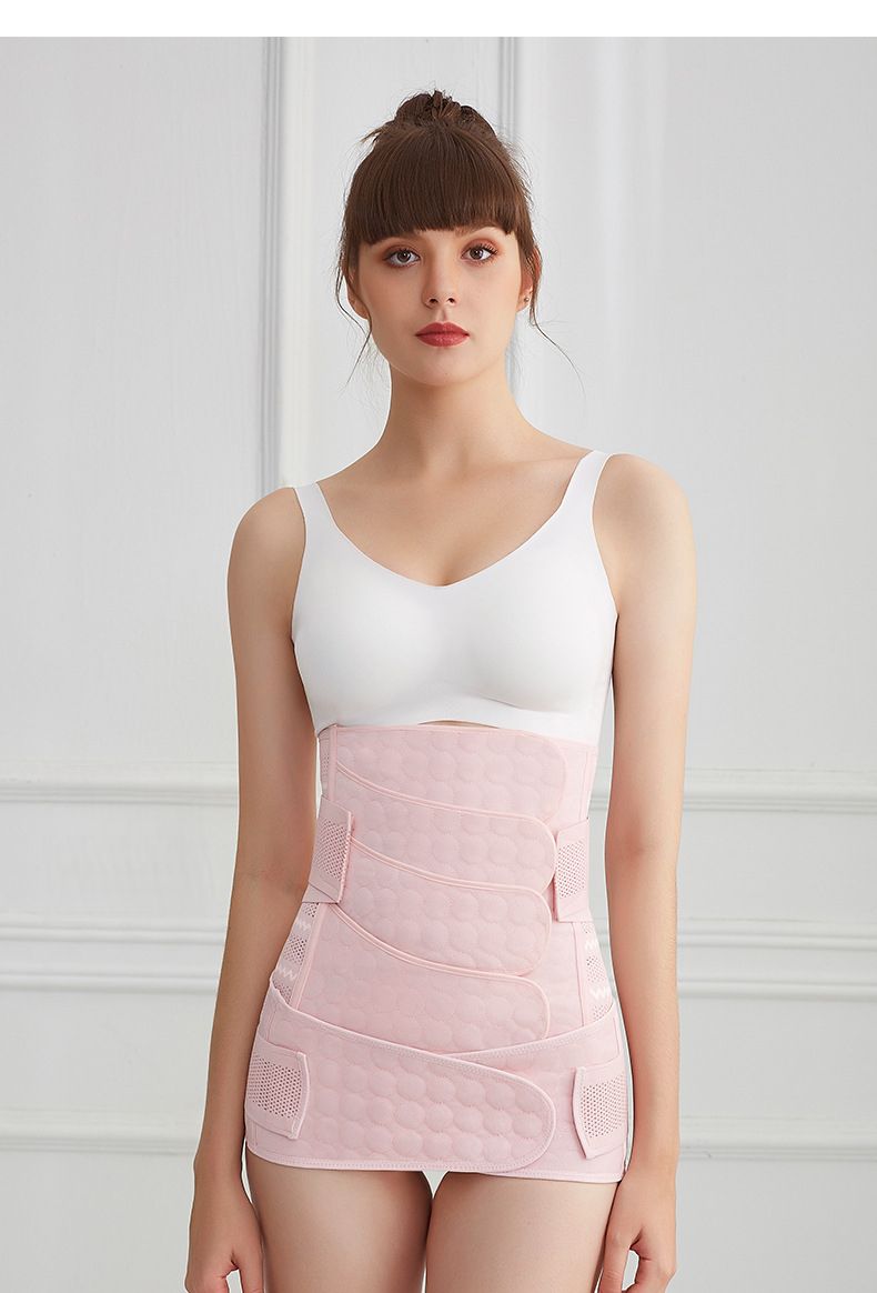 Dailixiang Trainer Donna, Fascia Addominale Post-Parto 4 Pezzi, Set Traspirante per Parto Naturale e Taglio Cesareo, Modellamento della Vita e_voghion.com