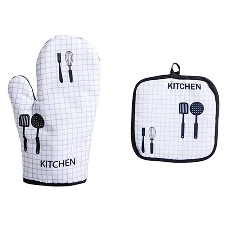 1 Set hitzebeständige, isolierende Mikrowellenhandschuhe, Mikrowellen-Backhandschuhe, Grillhandschuhe, rutschfeste Küchenhelfer_voghion.com