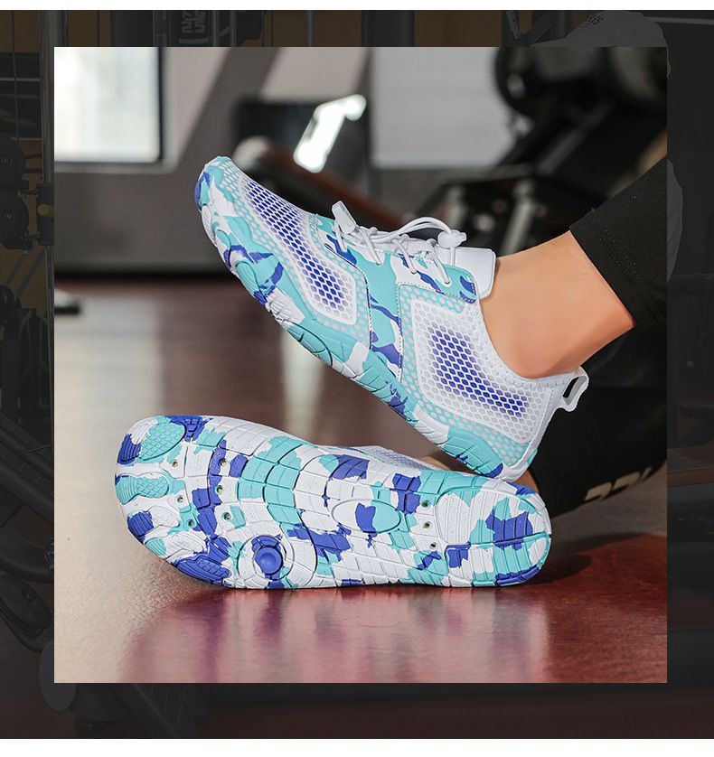 Scarpe unisex per sport acquatici, nuoto, immersioni, spiaggia e attività all'aperto - Design leggero, ad asciugatura rapida e a piedi nudi con suola in gomma antiscivolo_voghion.com