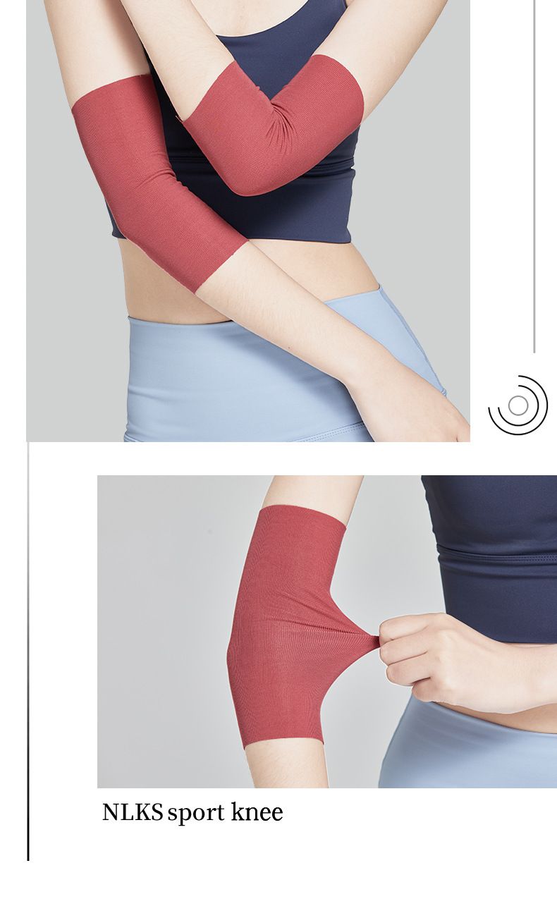 Cotoveleiras femininas - Compressão de braço respirável e leve para academia, badminton e conforto diário - Proteção das articulações e aquecimento no verão_voghion.com