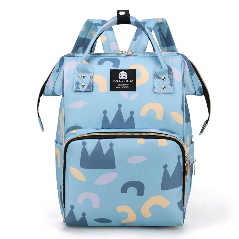 New Mommy Large Capacity Maternity Backpack Baby Travel Storage Bag Can Be Attached To Stroller Durable Multifunctional_voghion.com