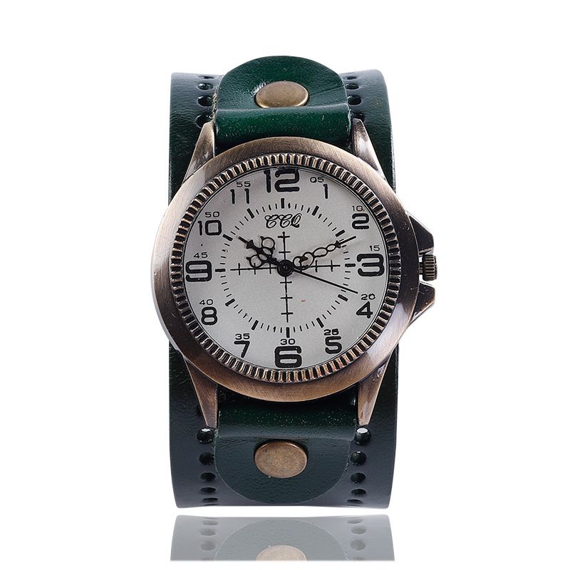 Herren-Digital-Quarz-Modeuhr mit optionalem Lederarmband_voghion.com