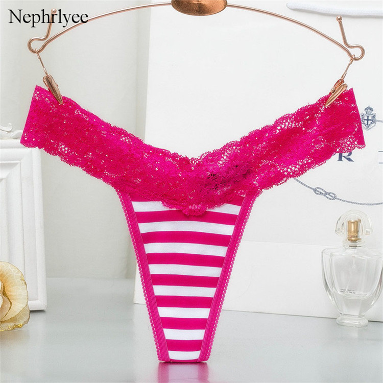 Gorąca sprzedaż seksowne kobiety G String stringi majtki z niskim stanem damska bezszwowa bielizna Pluse rozmiar bawełniana bielizna Drop Shipping_voghion.com