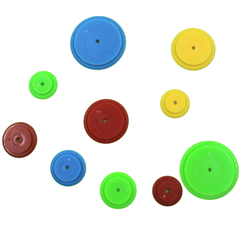 4PCS FAI DA TE Patchwork Ruota di Scansione Su Misura Strumento di Cucito Accessori Linea di Scansione Anello di Cucitura Rotonda Parti Scribing Tracing Quilting Mestiere_voghion.com