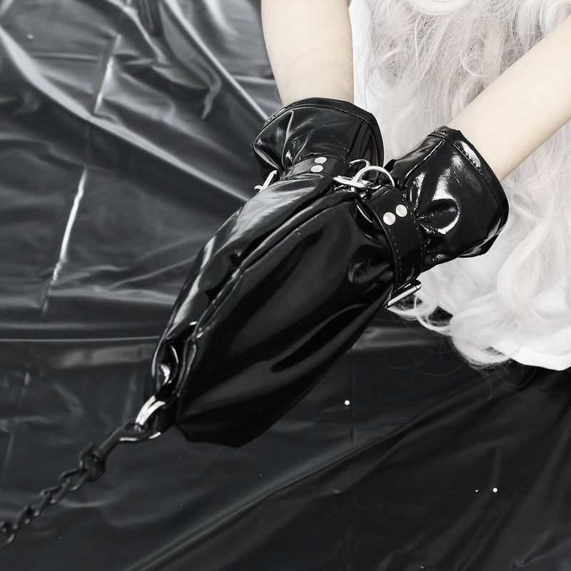 Seksproducten Passie Speelgoed Handschoenen Seks Vrouwen SM Bondage Zwart Roze Leer Koppels Spelen Hondenpoot_voghion.com