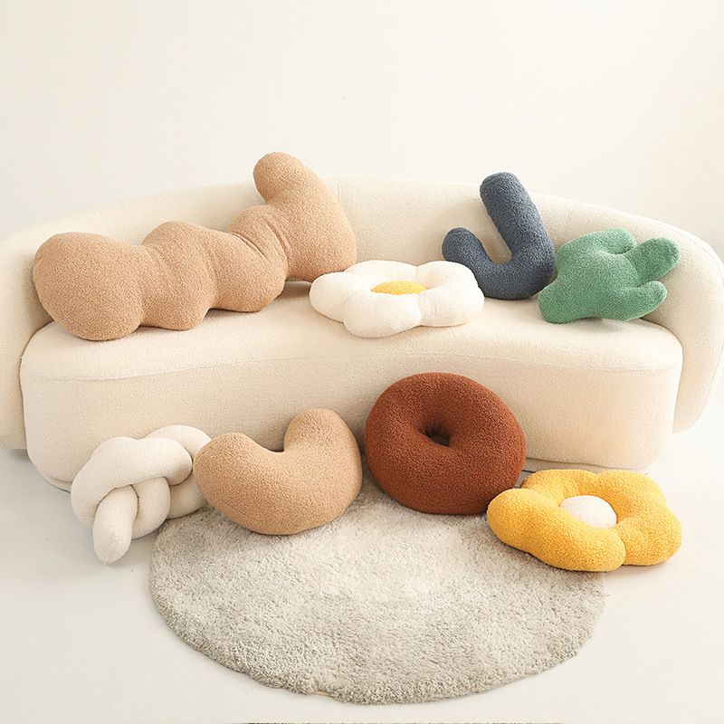 Cuscino decorativo morbido per dormire sul fianco di una ragazza, modello di divano per la casa in stile minimalista Ins Flower_voghion.com