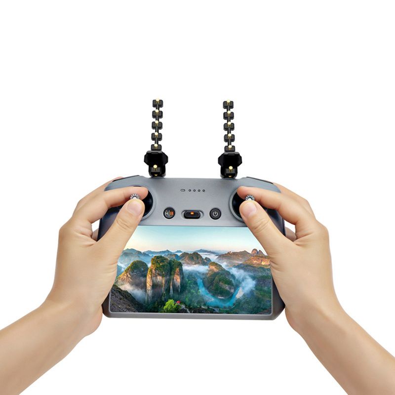 ToysMall Drone Controller Antenn Fjärrkontroll Signal Range Extender för DJI RC 2 Drone Controller Signal Booster_voghion.com