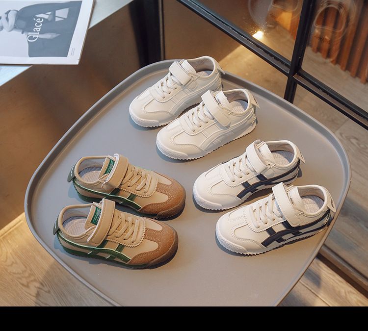 Barnsport 2024 Vår och höst Nyheter Flickor Casual Löpning Hong Kong Edition Pojkar Forrest Gump Buckle Little_voghion.com