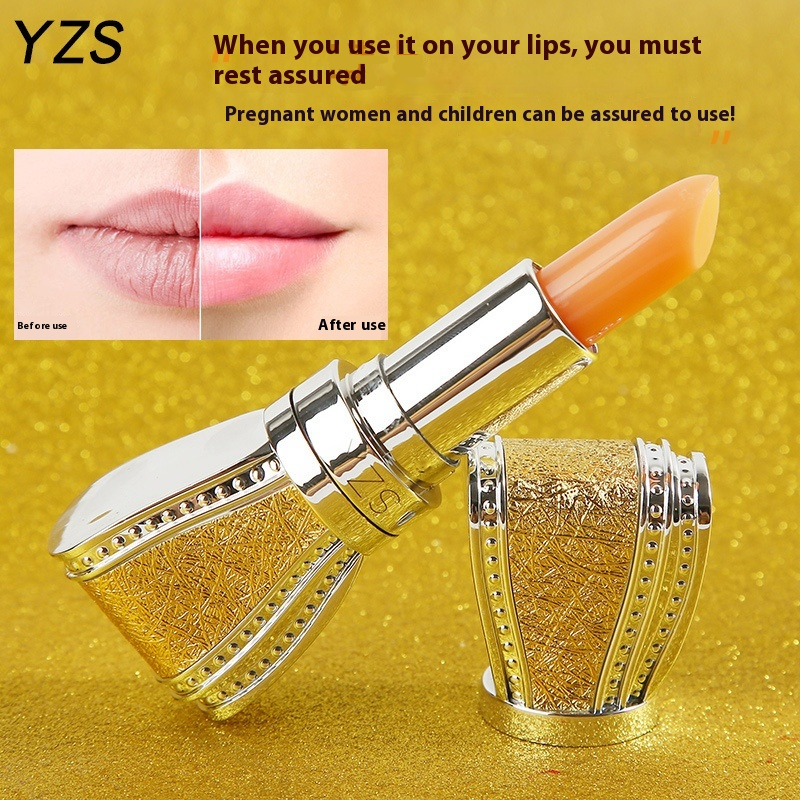 YZS Bow Color Changing Lipstick Moisturizing Carotene Lipstick Thousands of People Color Lipstick_voghion.com