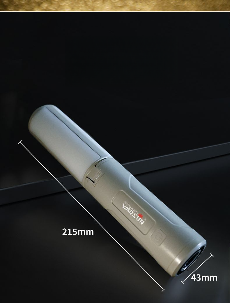 Wolsen Outdoor Magnetic Camping Lantern Multifunctional Portable Long Battery Life Desk Lamp Strong Light Flashlight_voghion.com