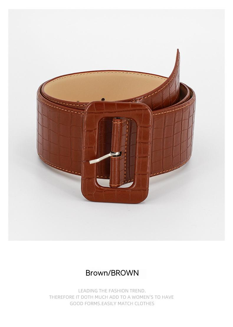 Nuovo cinturino elastico da donna elastico versatile e caldo con vita sottile e ampia selezione di cinture casual decorative Nd_voghion.com