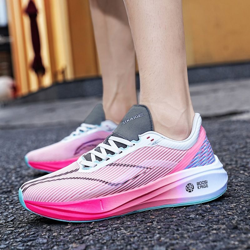 Nuove scarpe da corsa Beng Feidian 3C da uomo, con piastra in carbonio, per allenamento maratona, velocità, competizione, atletica leggera, Popcorn Sports_voghion.com