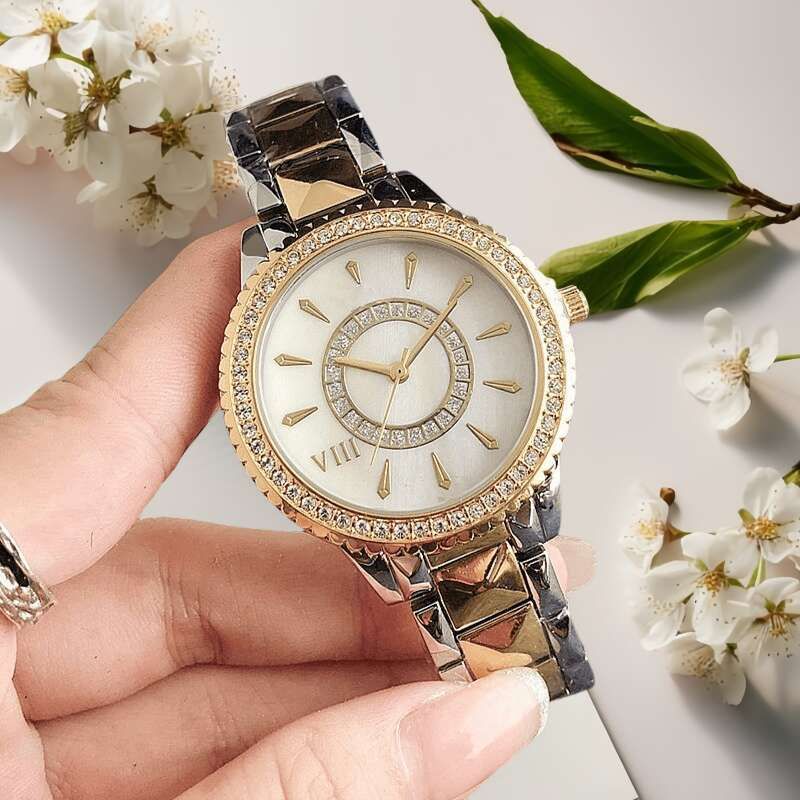 Quartz Non-Mechanical Men's Mother-of-Pearl Dial Women's Watch_voghion.com