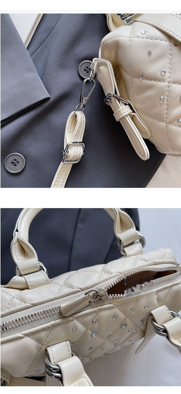 2025 Fall/Winter New Women's Mini Bag Multifunctional Rhinestone Crossbody Bag Handbag_voghion.com