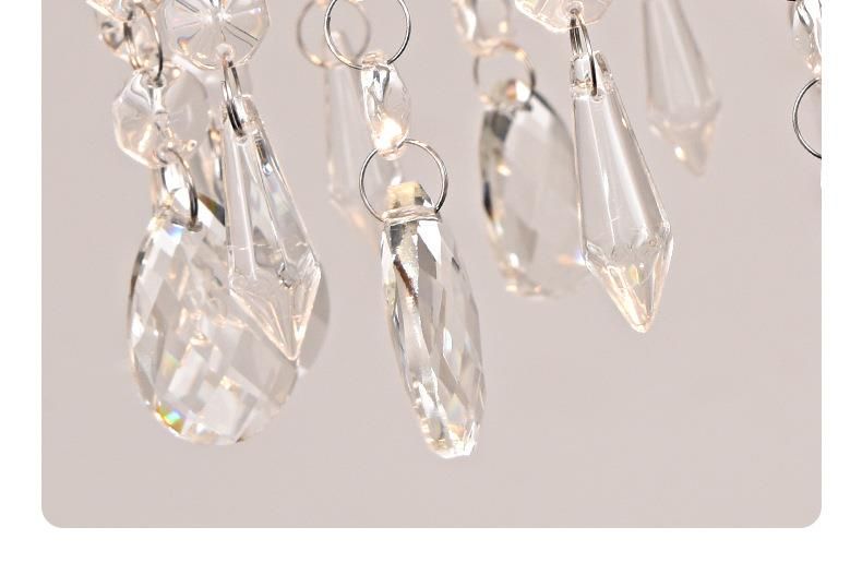 Crystal Entryway French Modern Minimalist Ceiling Staircase Lighting Balcony Hallway Corridor Light_voghion.com
