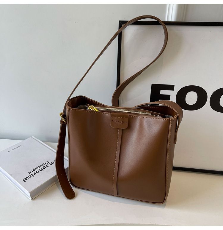 Borsa a tracolla monospalla, da ascella, nuova, alla moda e di grande capacità, per donna coreana_voghion.com