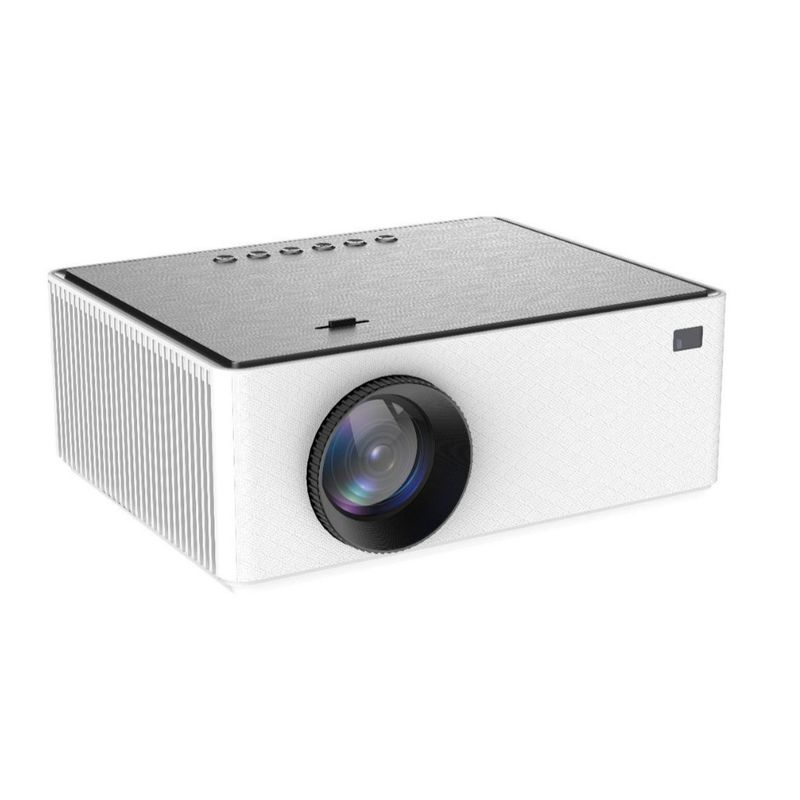 New Home 1080P WIFI Mobile Phone Screen Projection HD 4K Small Portable Projector_voghion.com