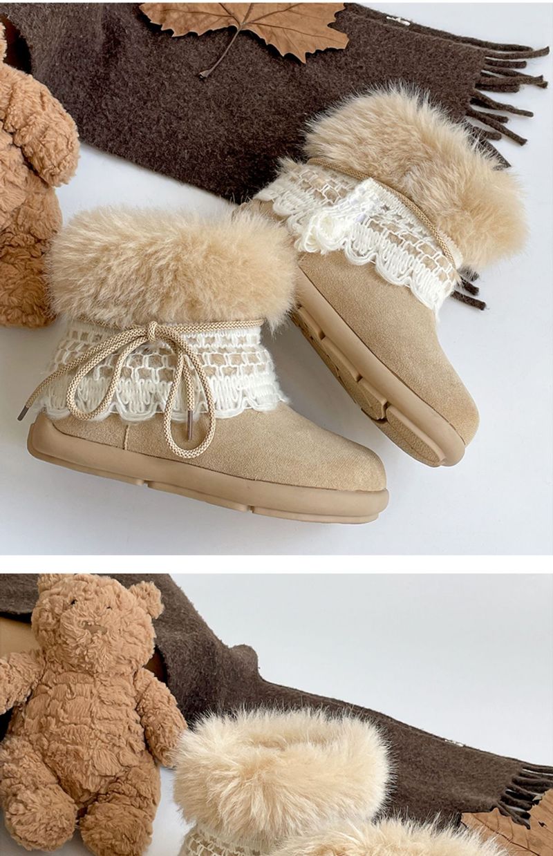 Schneestiefel mit dicker Sohle für Damen, Herbst/Winter 2025, neue Plüschstiefel, warm, modisch, vielseitig_voghion.com