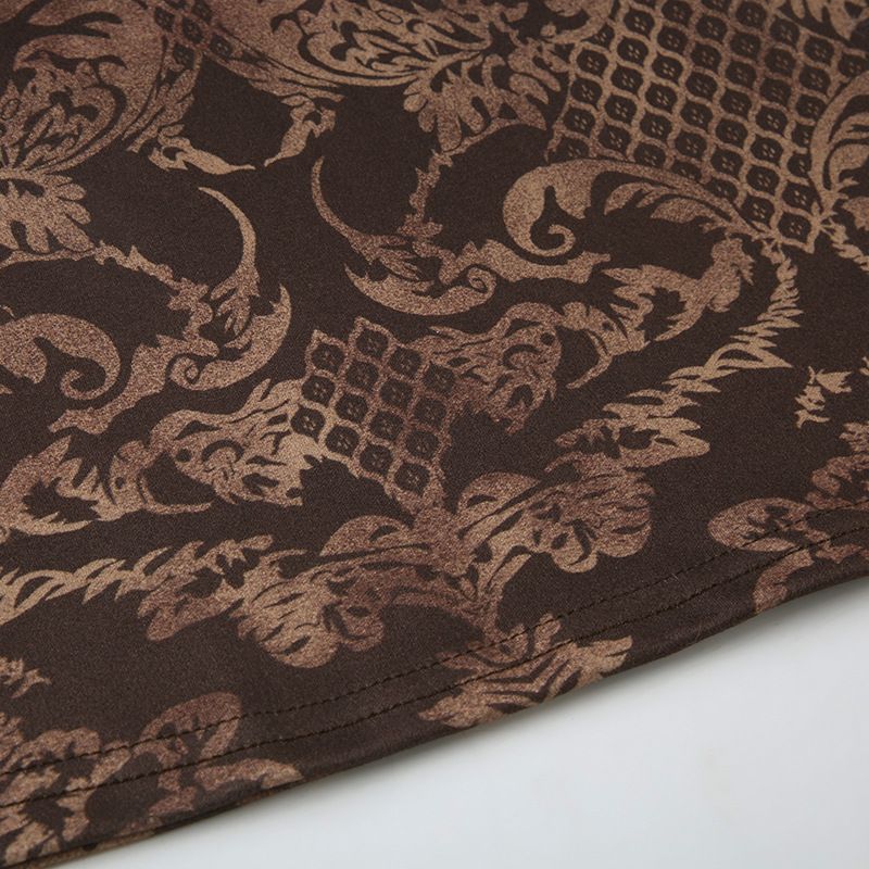 Stampato all'interno, senza spalline all'esterno, design di abbigliamento femminile 2025 con un senso di vita che stringe, che mette in mostra l'antico_voghion.com