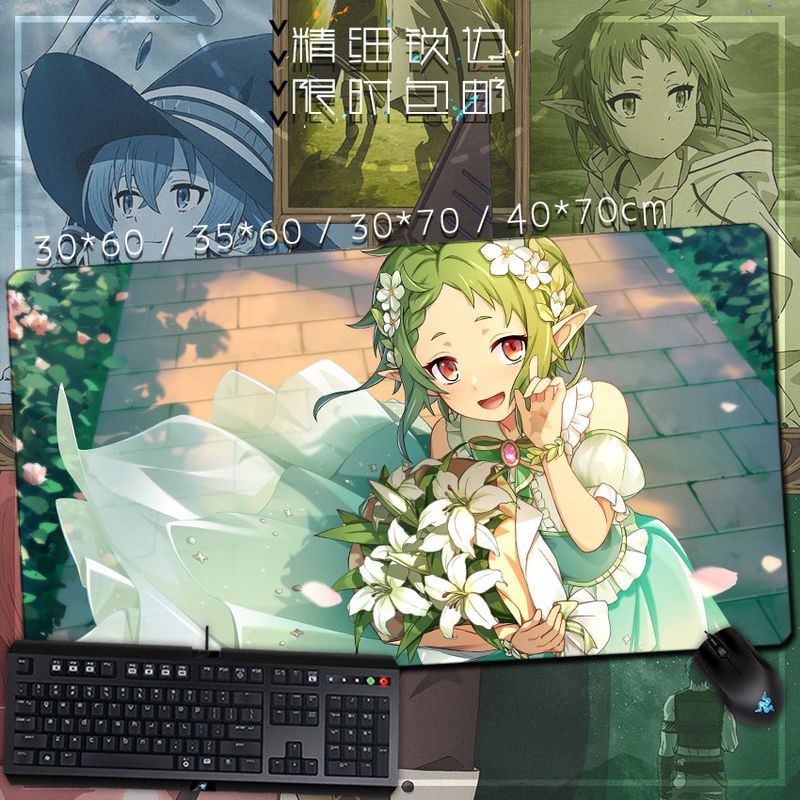 Unbeatable Quality Dereliction Of Duty Shilufei Loqi Xialice Anime Game Derivative Mouse Keyboard Pad Table Mat_voghion.com