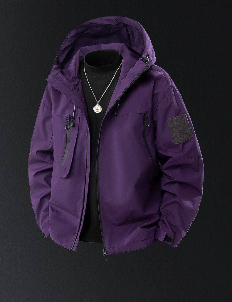 Giacca da uomo casual con cappuccio, giacca americana da uomo, giacca da uomo casual, giacca da uomo ..._voghion.com