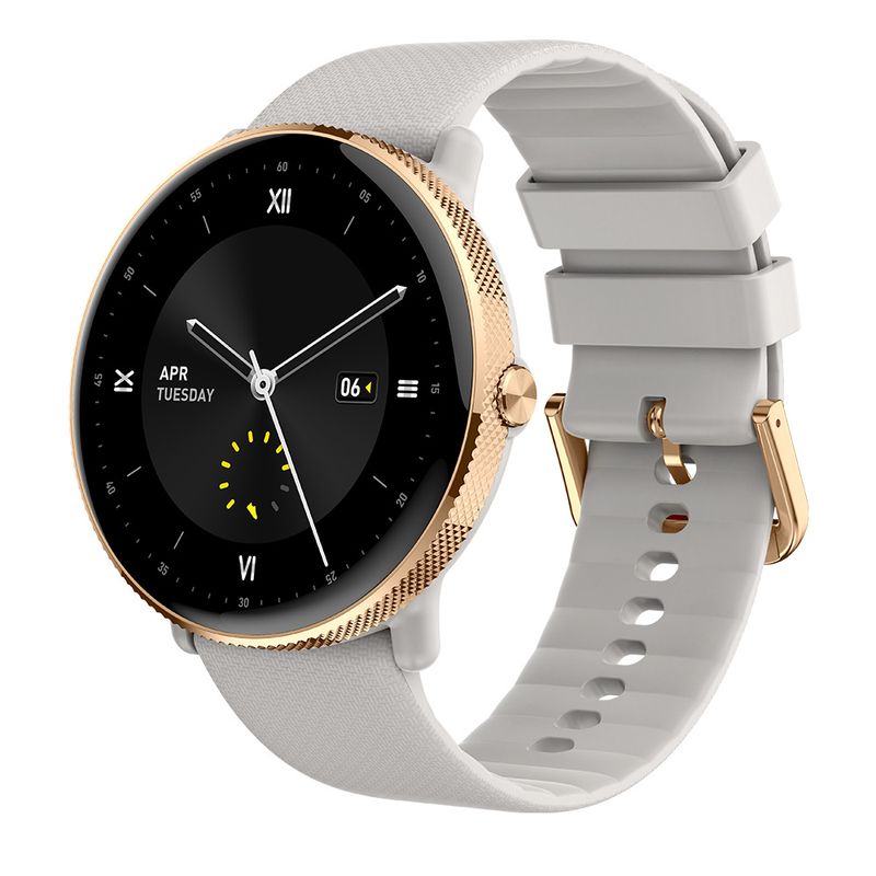 Neu S61 Smart Paar Uhr Runden Bildschirm Bluetooth Anruf Herz Rate Blut Sauerstoff Schlaf Überwachung Nachricht Erinnerung_voghion.com