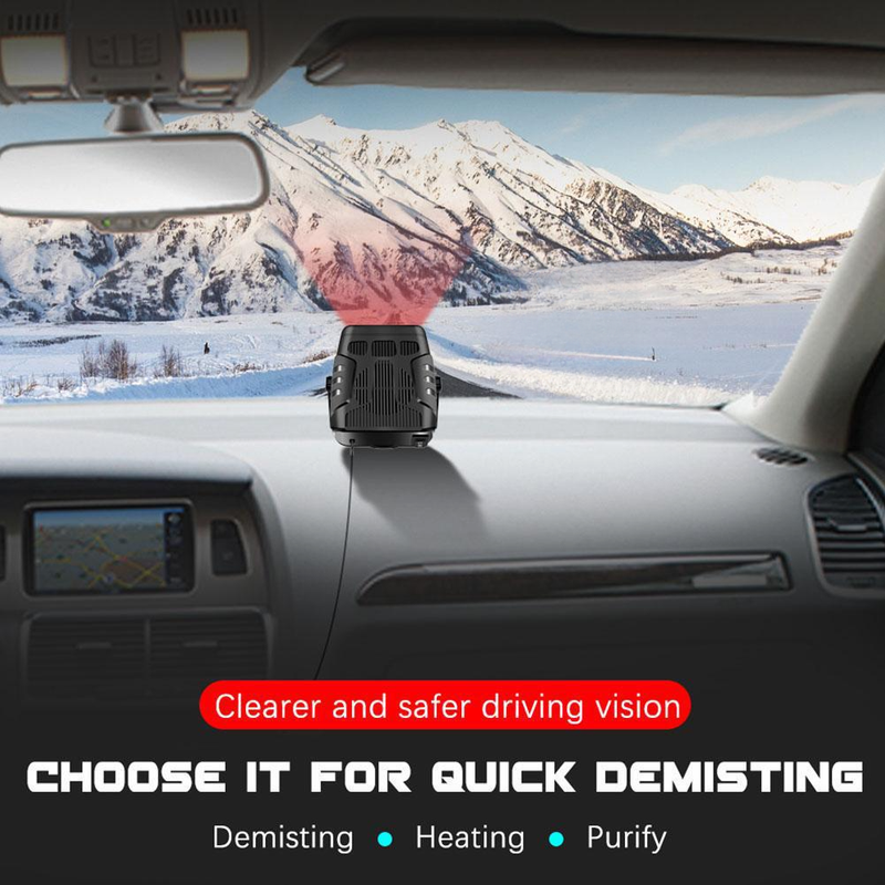 Riscaldatore portatile per sbrinamento e rimozione della neve per auto 12V24V Forniture automobilistiche portatili_voghion.com