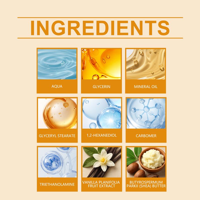 OCEAURA Hydrating Moisturizing Nourishing Skin Soft Care Comfort Body Cream_voghion.com