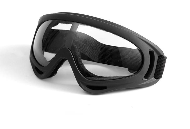 Outdoor Cycling X400 Goggles Motorcycle Windshield Sports Harley Tactical Windproof Mask_voghion.com