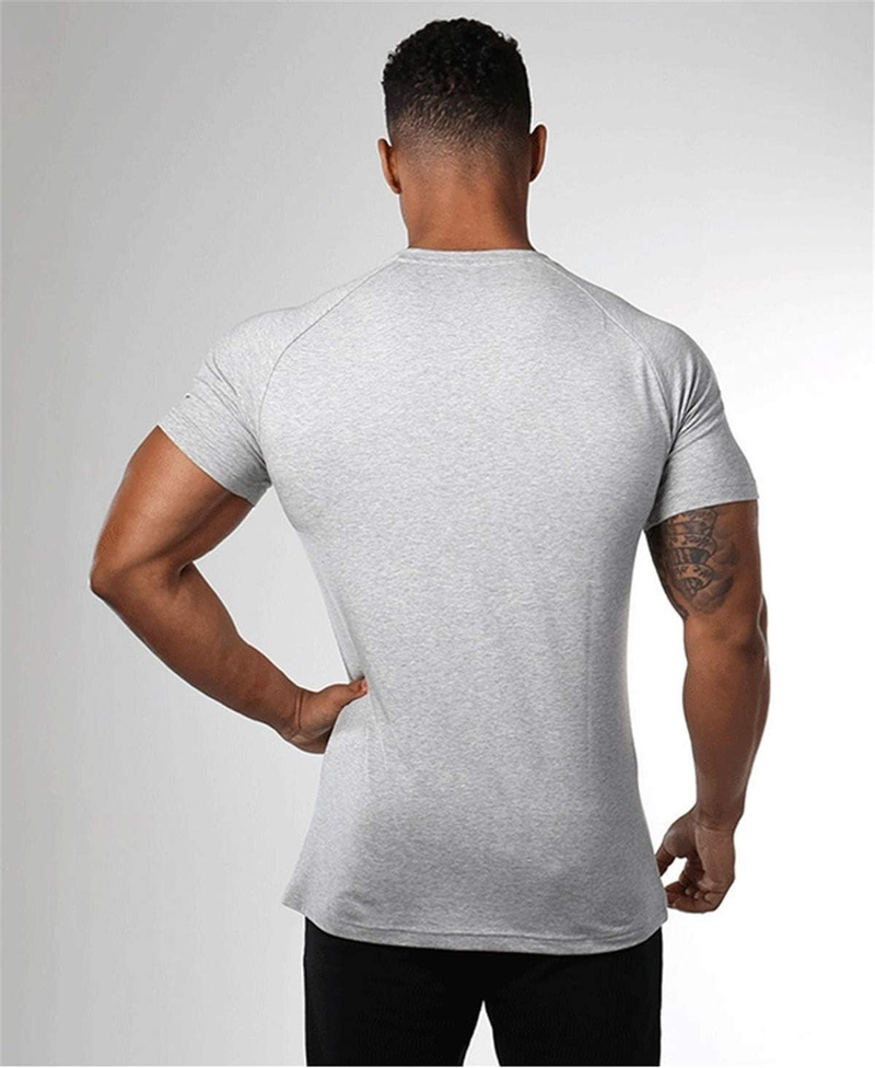 Cabeen Men's Muscle Shirt Fiess Bodybuilding T Shirt for Workout Training_voghion.com