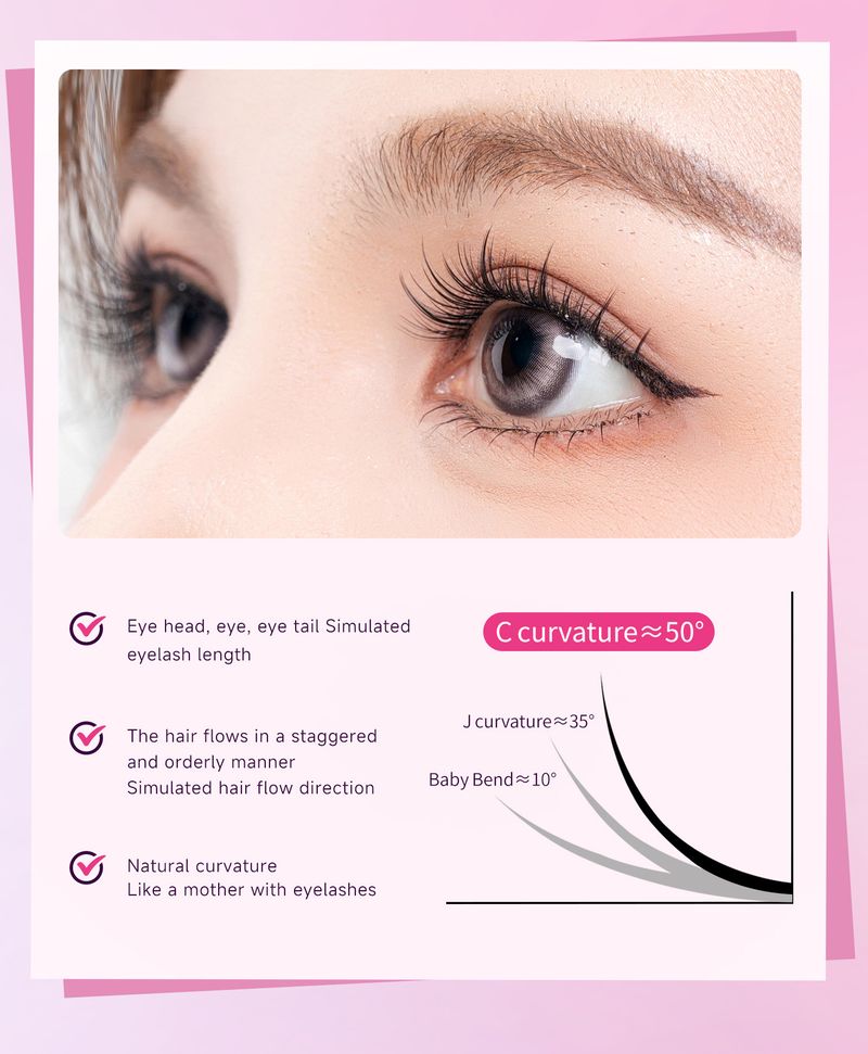 Eyelashes Set False Eyelashes False Eyelashes Glue Free Self Adhesive Sunflower Natural Simulation Makeup_voghion.com