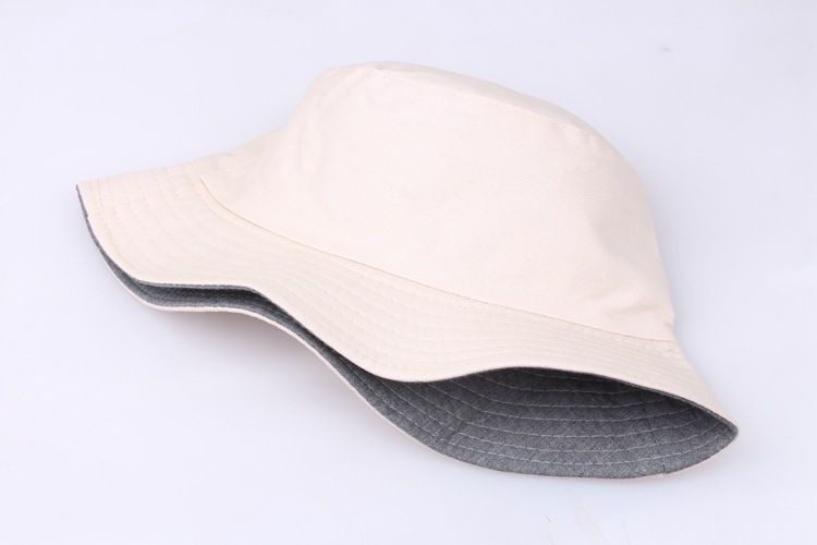 Unisex Personalisierter Fischerhut Beckenhut Modehut Flacher Visierhut Sonnenschutzhut Runder Hut aus reiner Baumwolle_voghion.com