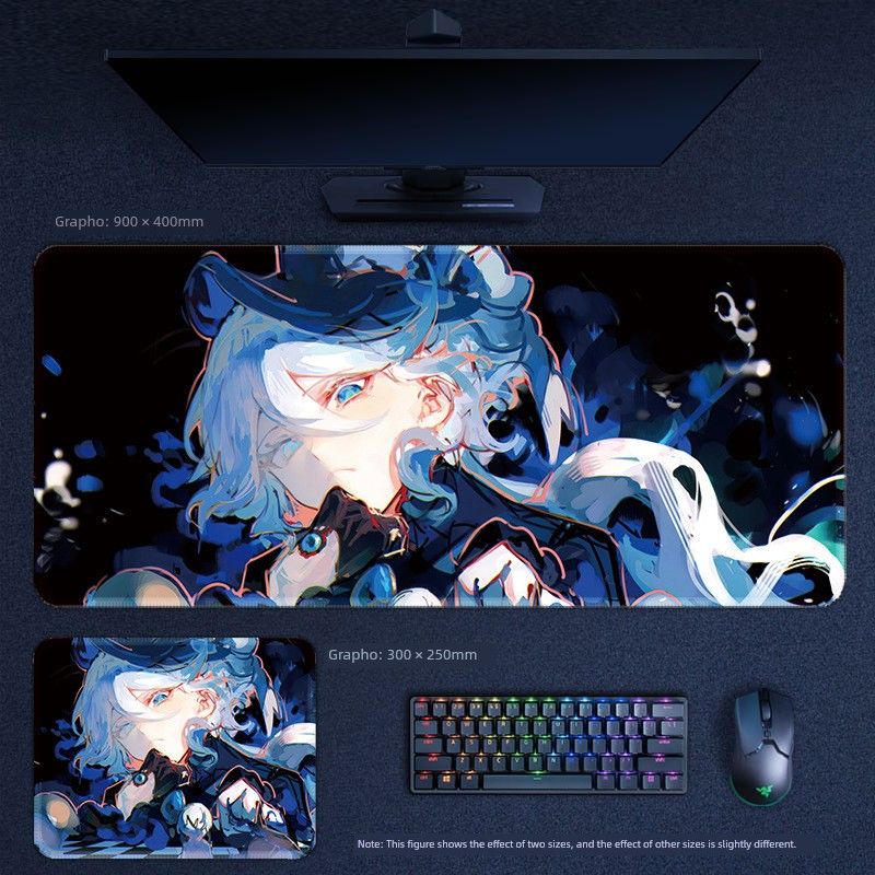 Original God Of Water Fu Ningna Maus Übergroßer Büroschreibtisch Sekundärcomputertastatur Lernschreibblock_voghion.com