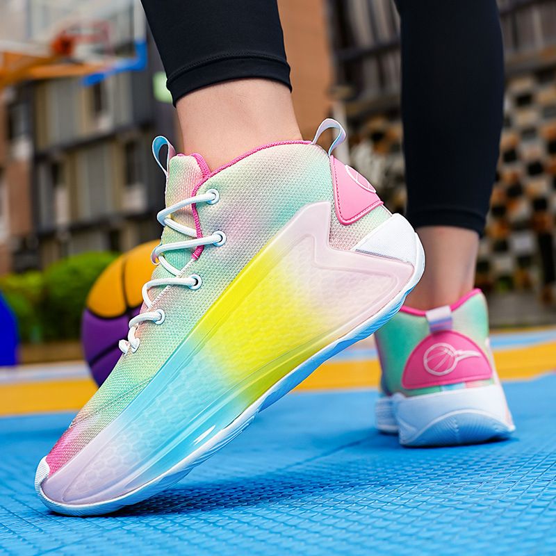 Novos tênis de basquete All-Star de verão com aumento de altura para homens, mulheres, meninos e meninas, com amortecimento e resistência ao desgaste_voghion.com