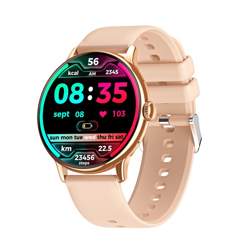 Neu CY500 Smartwatch Herzfrequenz- und Blutdrucküberwachung Bluetooth-Anruf Sprachassistent Trainingszähler Schrittzähler_voghion.com