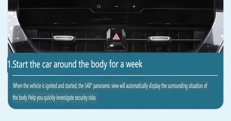 3D 360° Panoramic Camera System For New Toyota Prado - HD Night Vision Parking Assistant With 4 Channel DVR & Loop Recording_voghion.com