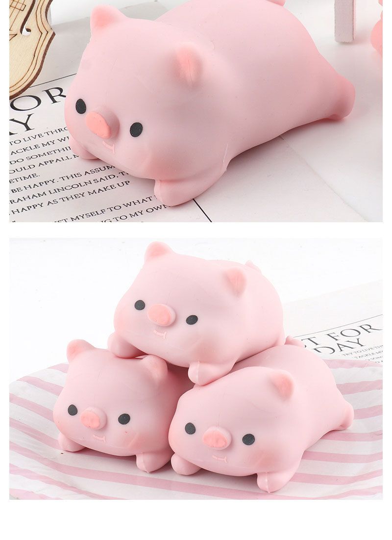 Giocattoli creativi per la decompressione dei bambini Lala Pig che impasta la palla musicale palla di tofu decompressione sfiato artefatto sollievo noia piccolo regalo_voghion.com