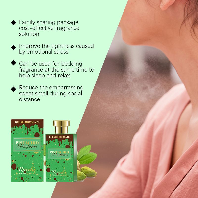 Pistachio Cocoa Perfume, Vanilla Fruity, Long-lasting Fragrance, Premium Fresh And Unisex Atmosphere Perfume_voghion.com