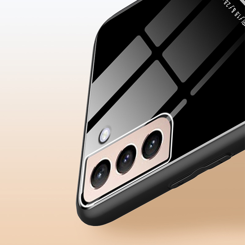 Samsung Galaxy S21 İçin İş Stili Telefon Kılıfı Samsung S21 İçin Ultra Lüks Deri Telefon Kılıfı_voghion.com