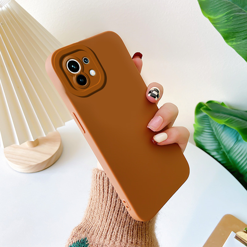 Camera Leds Protect Silicone Case for Xiaomi Mi 11 Lite 11T 12 Pro 10 10T Poco M4 M3 Pro F3 Redmi Note 11 10 Case Cover _voghion.com