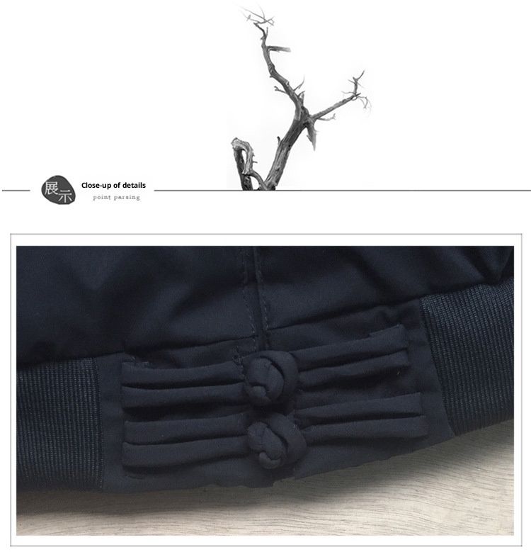 QFV507045555501<2 Herren, Übergröße, geknöpfter Mantel, dicker Tang-Anzug, kleine Jacke, chinesische Baseball-Baumwolljacke für den Winter_voghion.com