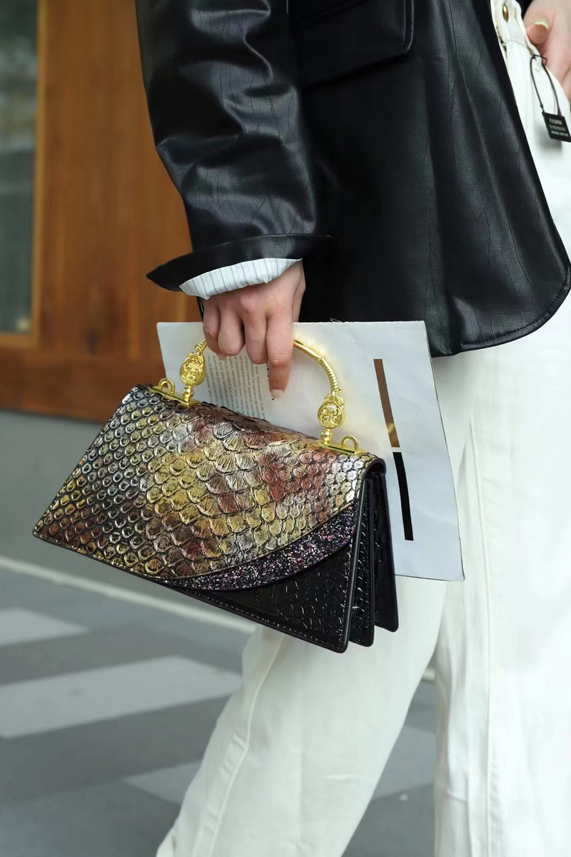 Xixidi children's bag handbag high-end foreign style fashion simple all-match temperament one-shoulder Messenger bag_voghion.com