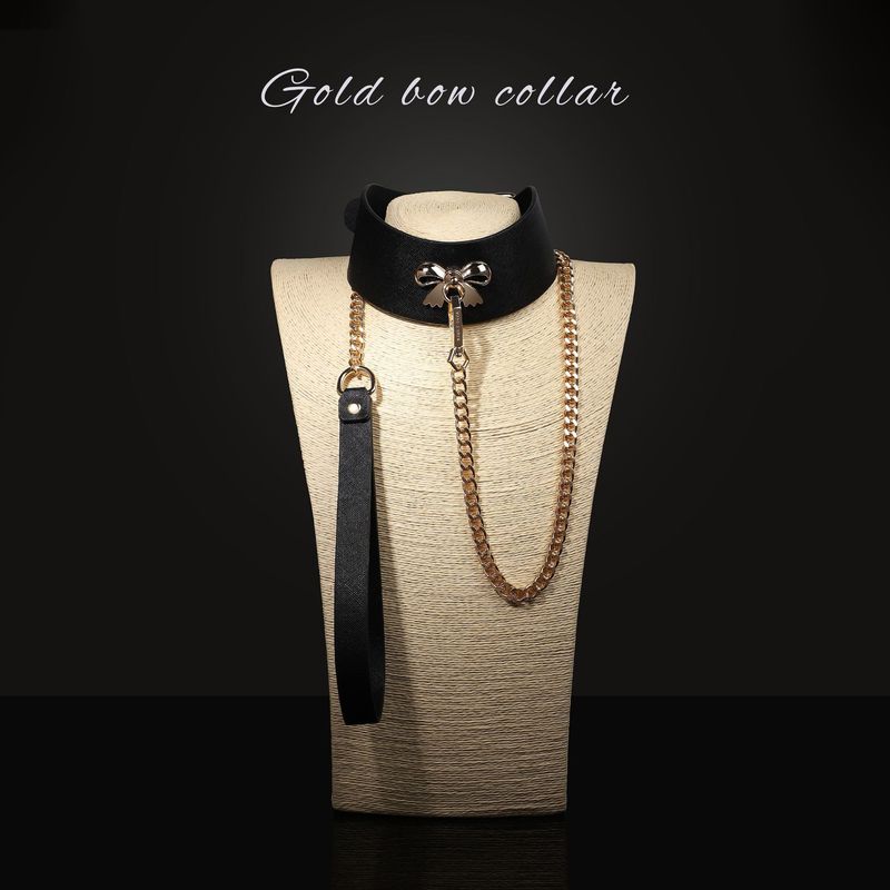 Interesting Sm Traction Collar Bondage Neck Collar Alternative Adult Products High-end Props Role-playing_voghion.com