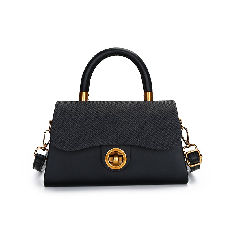 High-end Fashion Trend Handbag For Women 2025 New Versatile Color-blocking Shoulder Crossbody Box Bag_voghion.com