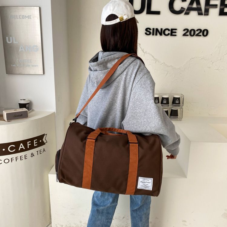 Travel Bags New Fashion Luggage Bag Men's Gym Bag Leisure Sports Travel Bag Logo Handbag_voghion.com
