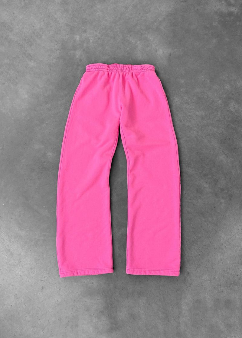 2025 Autumn And Winter Solid Color Loose High Street Trend Personality Flow Couple Sweater Trousers_voghion.com